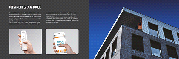 Original Behance presentation frame 06 from FIX FAMILY — Brochure.